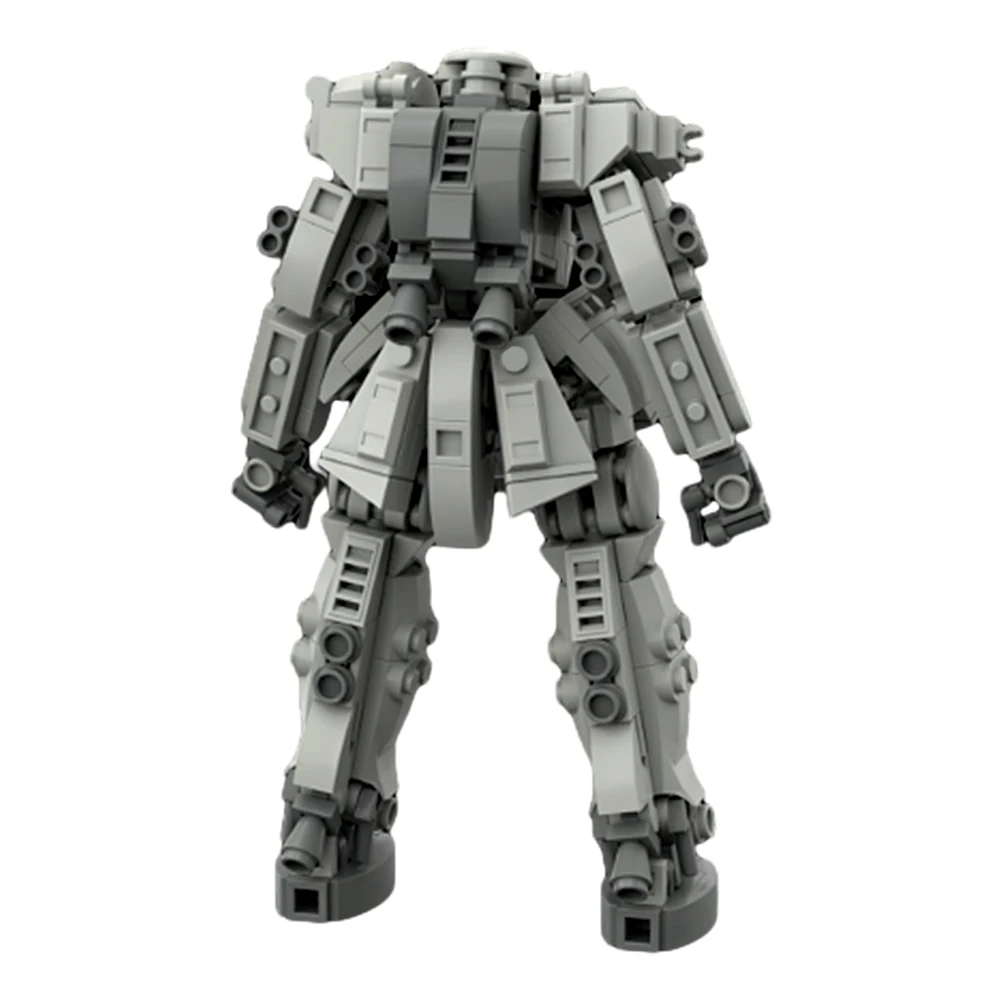 MOC- 164530 MS-06 ZAKU-2 робот строительные блоки модель ZAKU мобильный боевой кирпичи