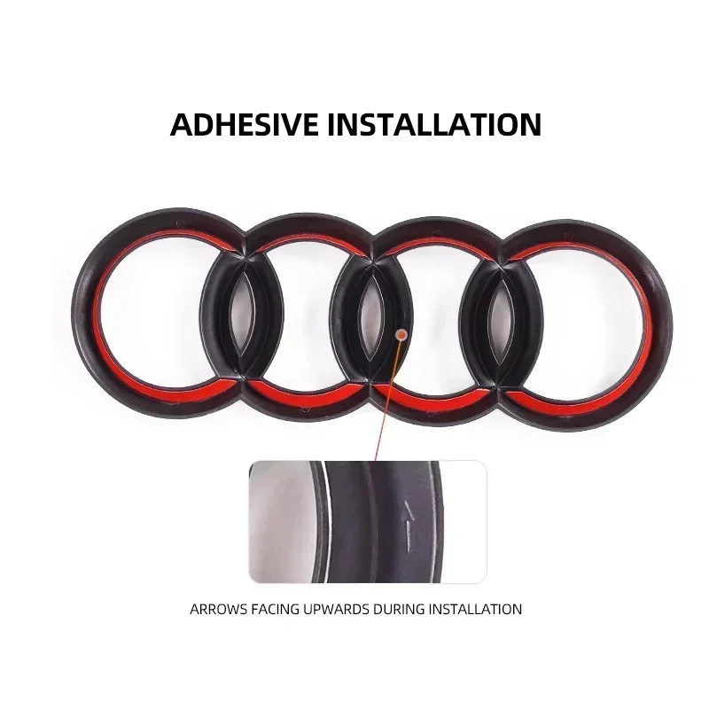 2024 Новый чехол с четырьмя кольцами из АБС-пластика модернизация передней решетки