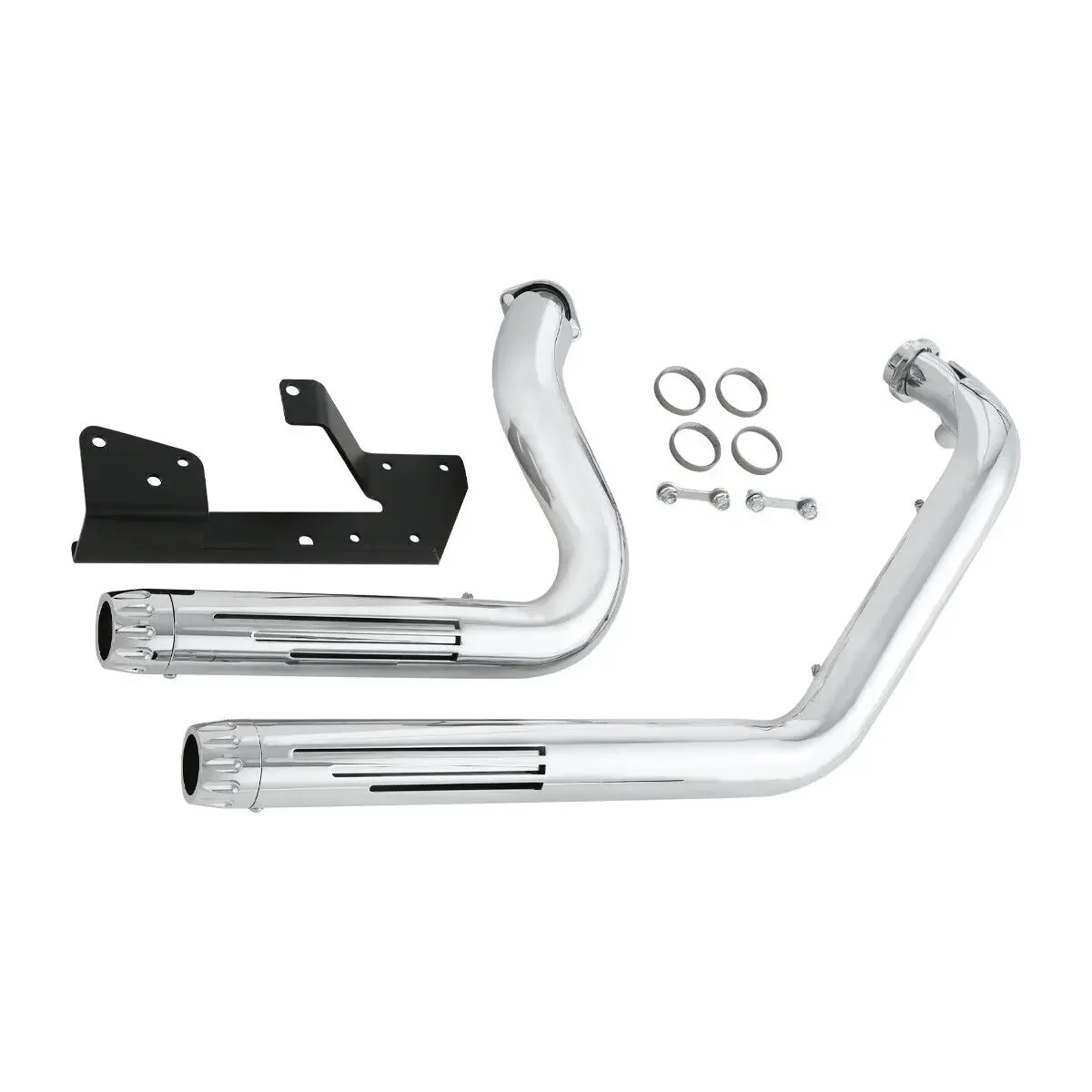 Хромированные мотоциклетные глушители для Harley Sportster XL883 XL1200 48 Iron 883 2004-2013 2012 2011 2010