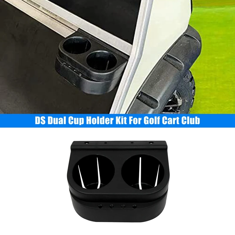 

Car DS Dual Cup Holder Kit Parts For Golf Cart Club 1993-Up Models Part Number 1016811 101708301