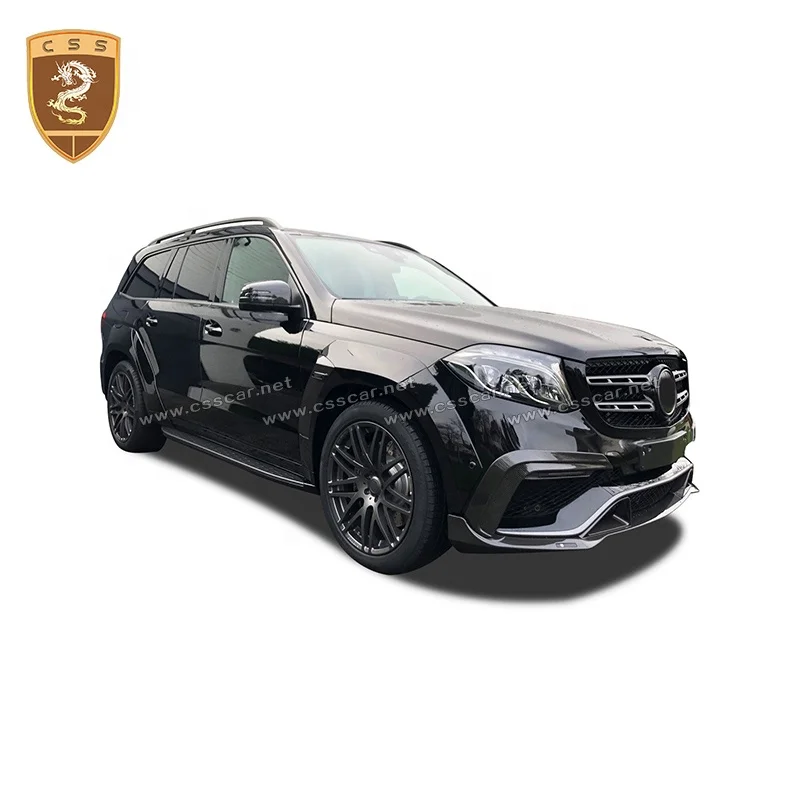 Фото Автозапчасти в стиле Brabs из стекловолокна, автомобильное колесо, арка для бровей, комплект раструб для крыльев для Mercedes Benz GLS X166 №3