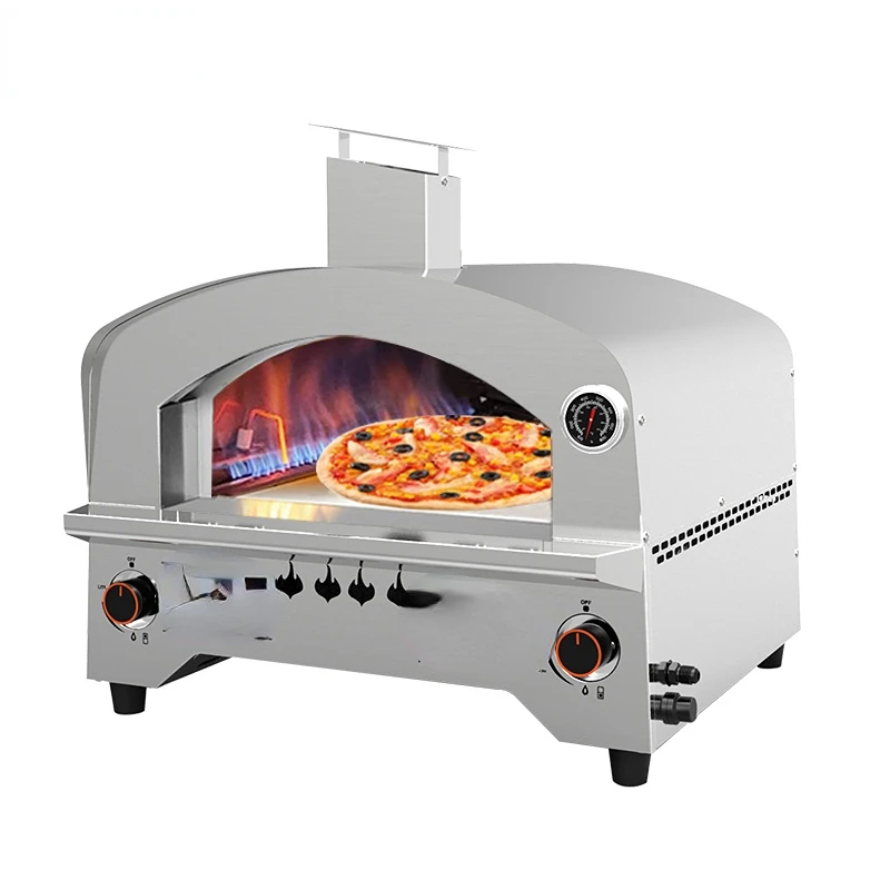 

Factory Price Wholesale Backyard Outdoor Kitchen Gas Roaster Oven / Home Gas Pizza Oven / Tabletop Pizza Oven