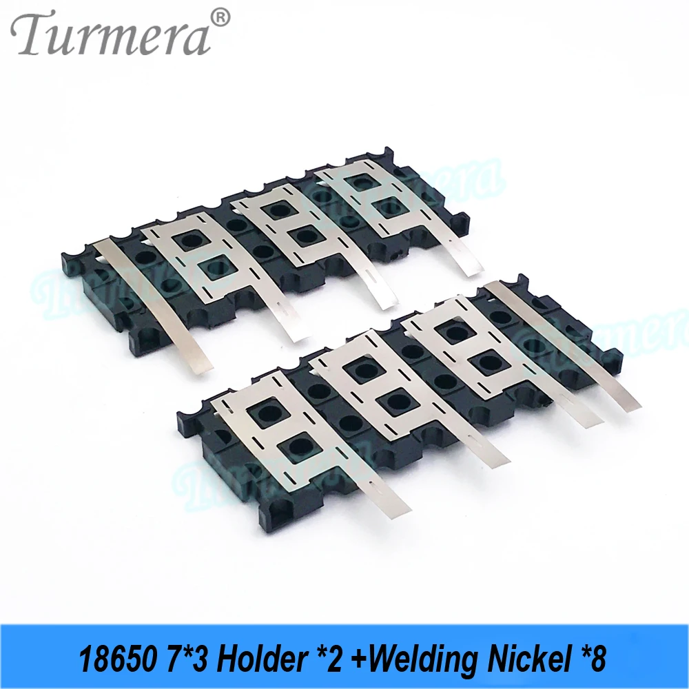 Turmera 24V 29.4V Battery Storage Box 18650 7S3P Holder 25A Balance BMS Welding Nickel Use in Electric Bike or Replace Lead-Acid