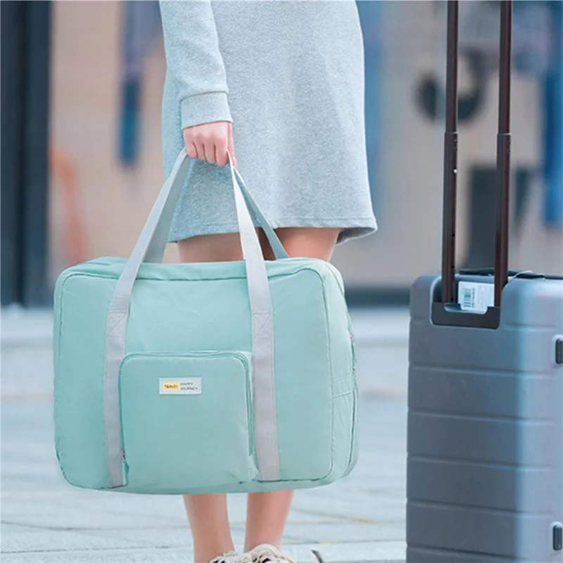 

Foldable Travel Bags Unisex Waterproof Luggage Suitcase Match Storage Bag Multifunctional Handbags Tote Large Capacity