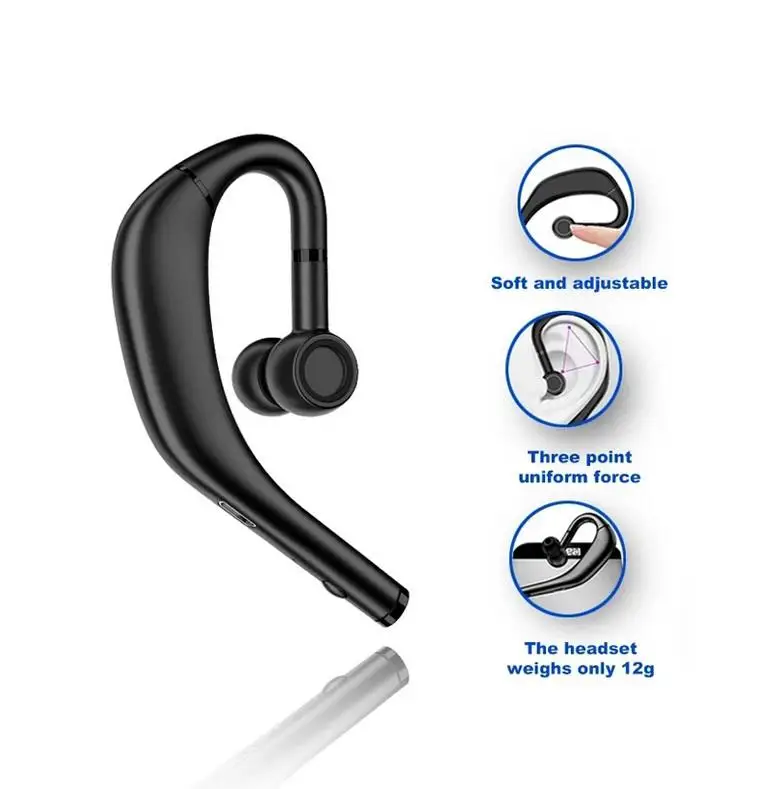 

Bluetooth-гарнитура беспроводная с шумоподавлением и микрофоном