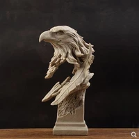 2022 american country eagle statue crafts resin animal heads home office store desk decor gifts