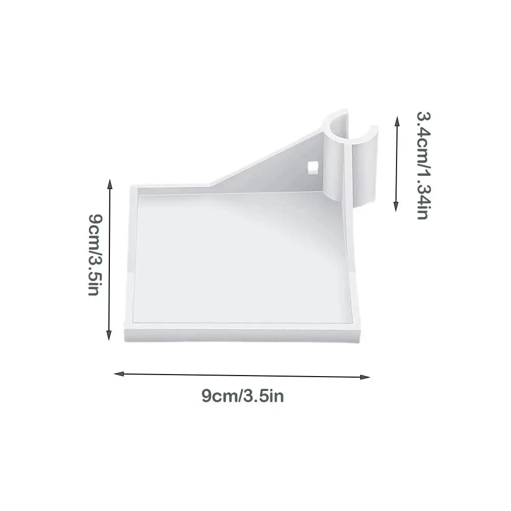 Полипропиленовая угловая полка для палатки выращивания растений стойка белая