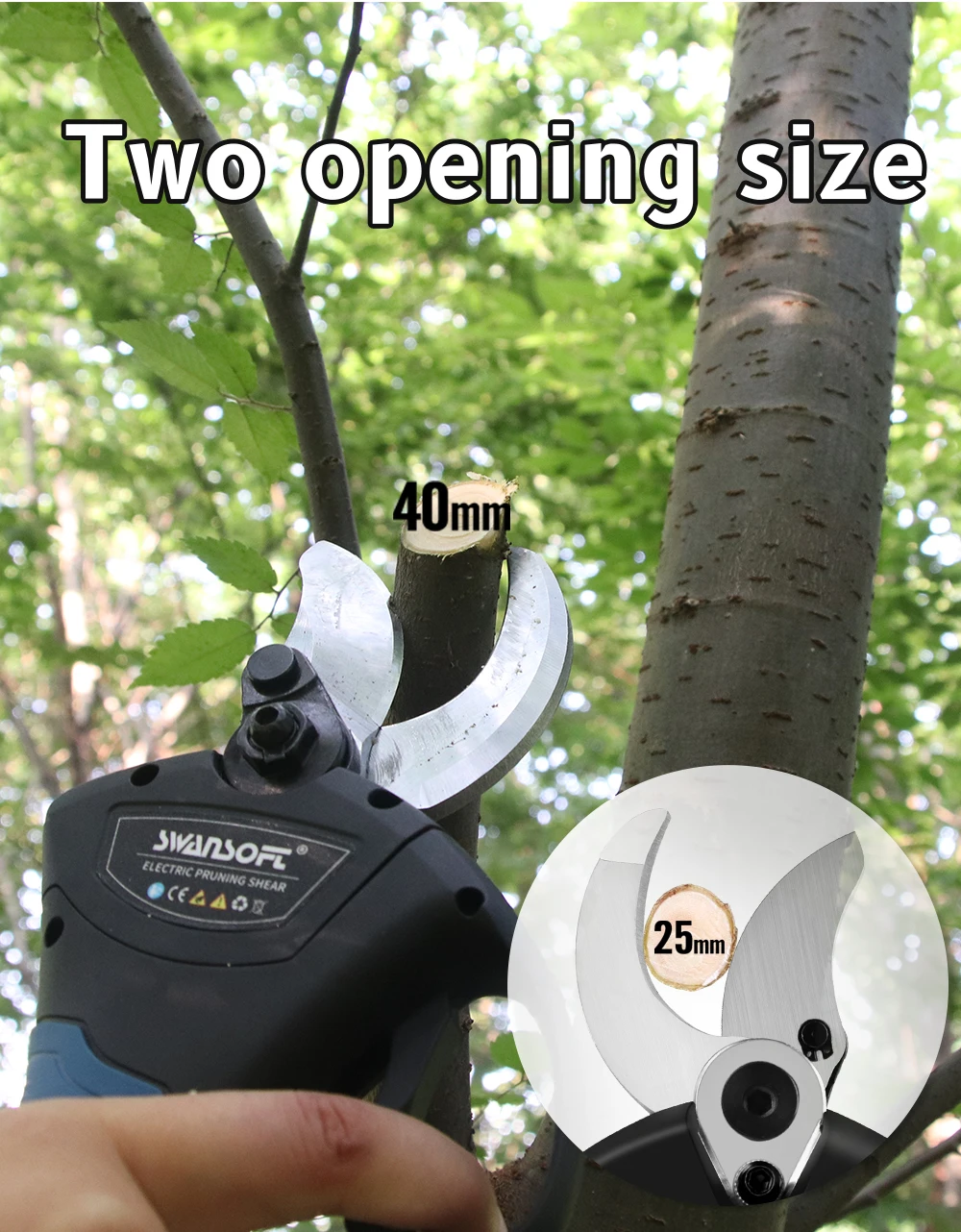 8605 профессиональные беспроводные Электрические садовые ножницы для обрезки