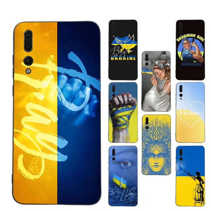 

Ukraine Ukrainian girl Phone Case Soft Silicone Case For Huawei P 30lite p30 20pro p40lite P30 Capa