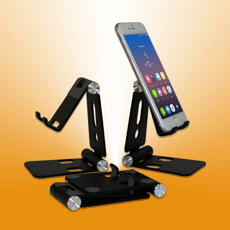 Foldable Tablet Mobile Phone Desktop Phone Stand for iPad iPhone Samsung Desk Holder Adjustable Desk Bracket Smartphone Stand