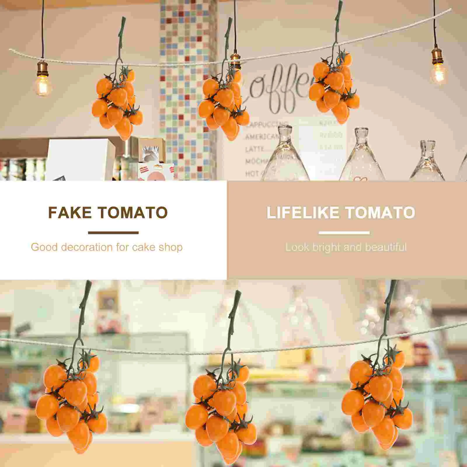 Осенние имитация фруктовых шампуров пенопластовый реквизит офисный декор с