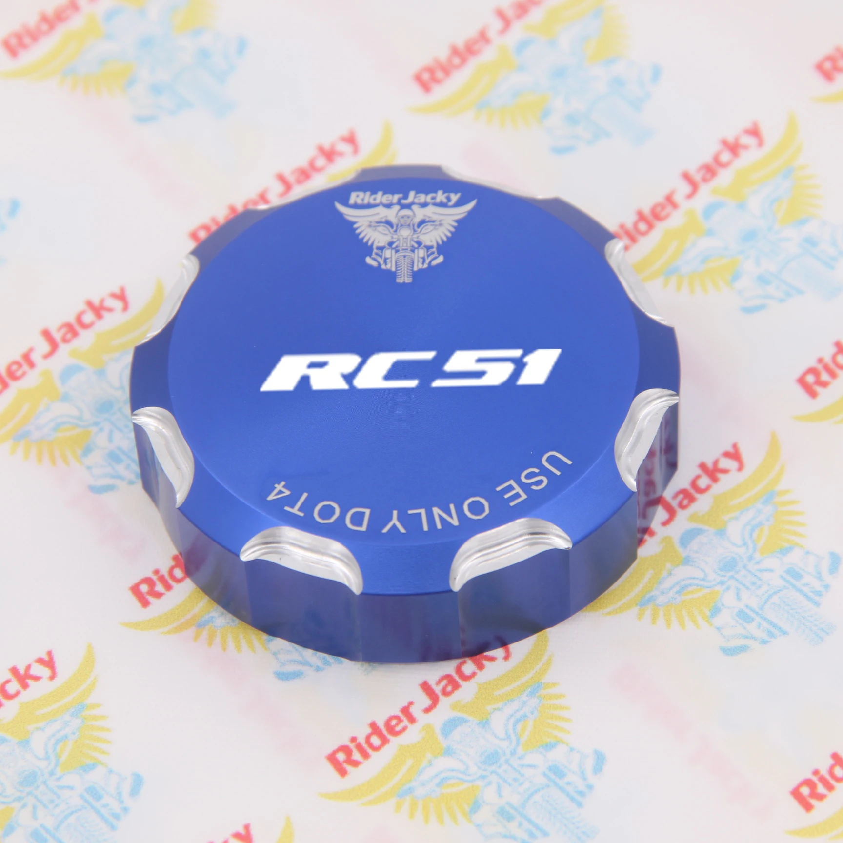 

For Honda RVT1000R (RC51) 2001 2002 2003 2004 2005 2006 motorcycle Rear Brake Master Cylinder Reservoir Cap Cover