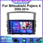 Автомагнитола 2 Din Android 10,0, мультимедийный видеоплеер для Mitsubishi Pajero 4 V80 V90 2006-2014, навигация GPS Carplay, стерео