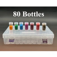 new 2856606480128 transparent bottle diamond painting tool accessories bead container kit storage box mosaic tool