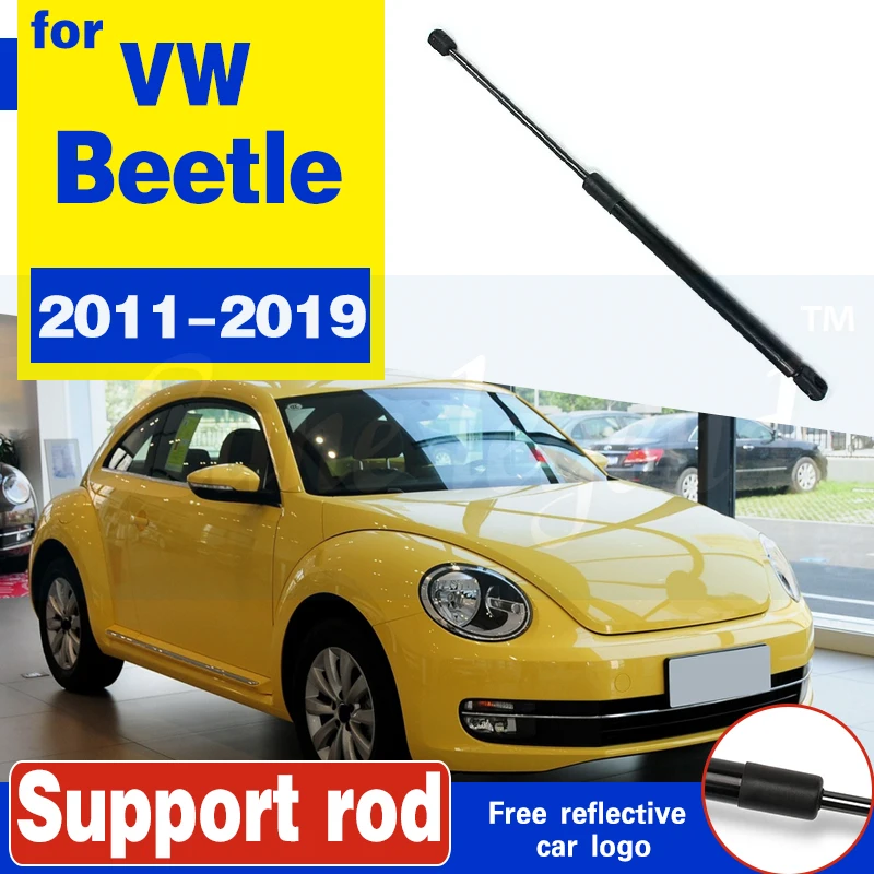 1PCS Front Hood Engine Bonnet Gas Strut Bars Shock Lift Support Rod Refit For Volkswagen VW Beetle 2011-2019 Car Accessories