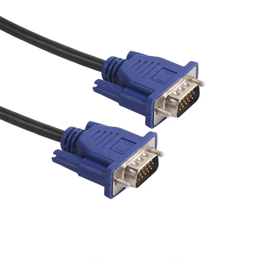 3 + 2vga кабель 1,5 м штекер-штекер 15-контактный кабель высокой четкости для 15-контактного фотометра