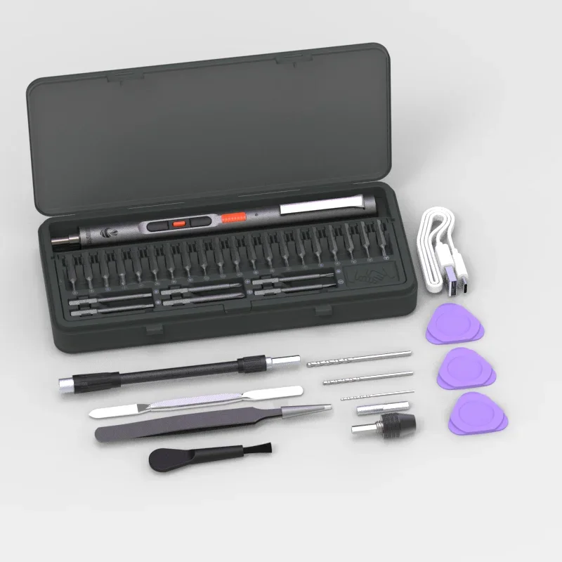 

Электрическая отвертка CreationSpace, мини-дрель 29/42 в 1, набор прецизионных отверток, магнитная отвертка, бытовые инструменты для ремонта