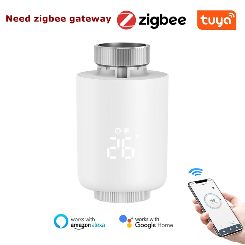 

Умный клапан радиатора Tuya ZigBee