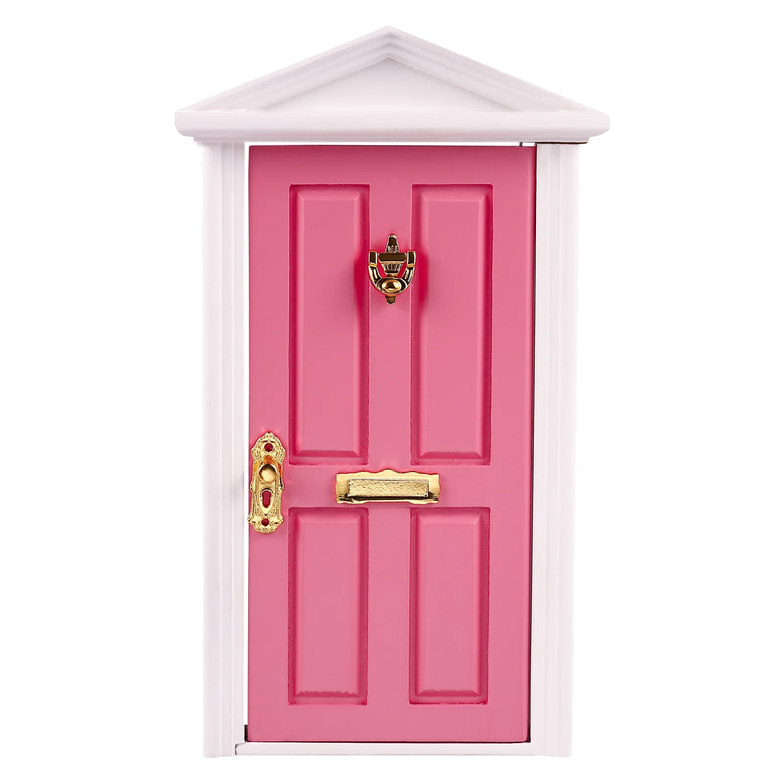 

1 Pc Fairy Door for Wall DIY Wood Door Door for Wall Elf Door for Wall Little Magical Fairy Door Wooden Door Model