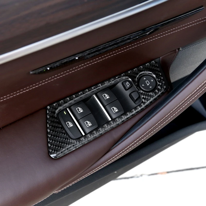 Для BMW 5 серии 6GT G30 G32 G38 LHD RHD углеродное волокно Стайлинг автомобиля центральная