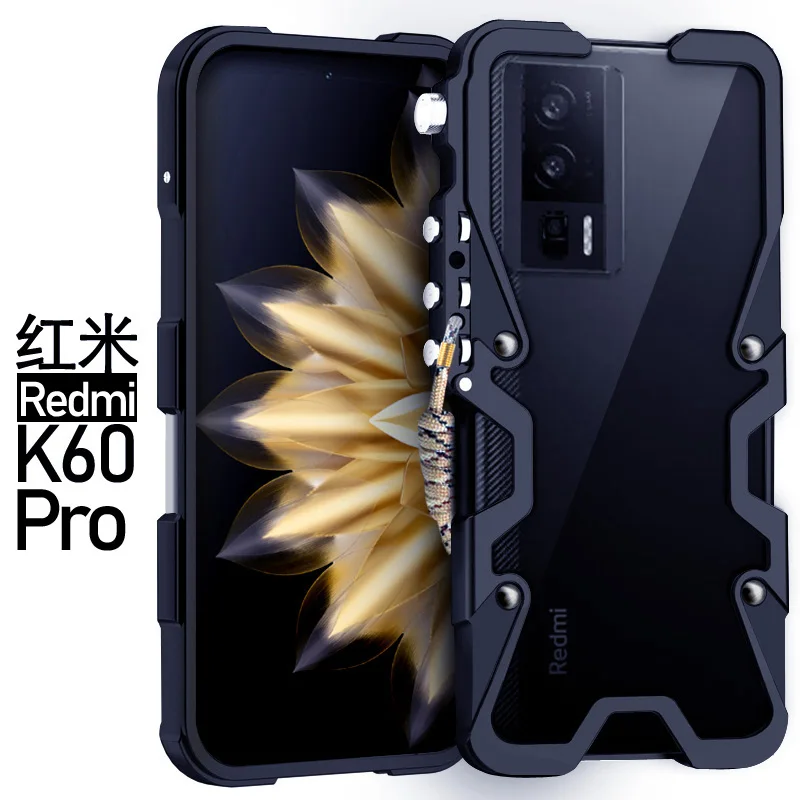 Роскошный армированный металлический алюминиевый чехол для телефона бампер Xiaomi