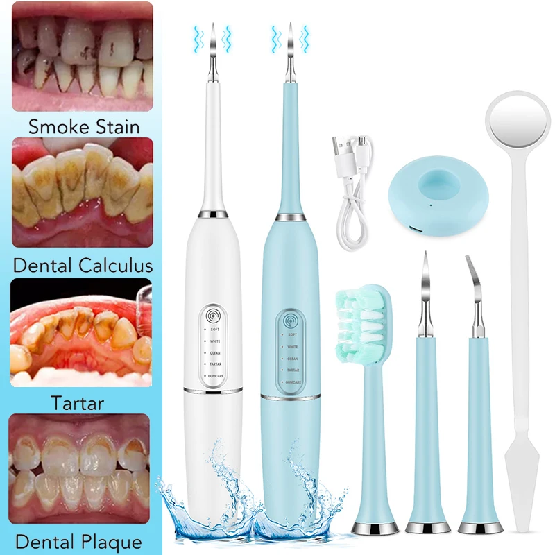 

Détartreur dentaire électrique sonique pour le blanchiment des dents, outil dissolvant de tartre Ultra sonique pour les dents