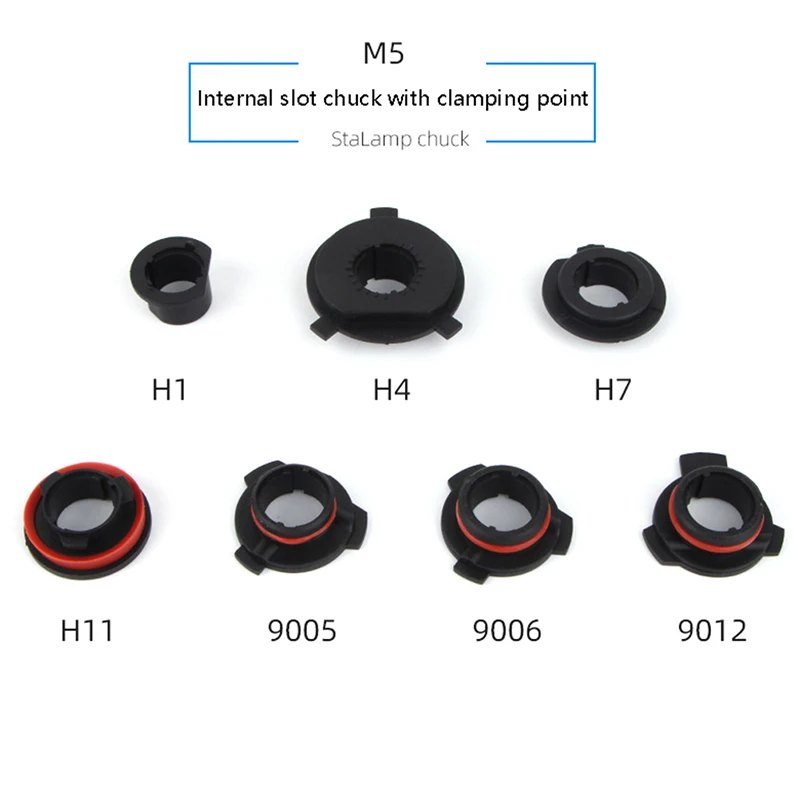Car LED Headlight Bulb Base Adapter Socket Holder H1 H4 H7 H11 9005 9006 9012 High Temperature Automobile Lamp Chuck |