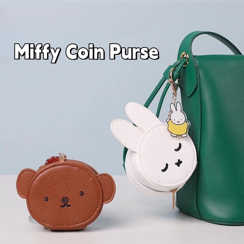 Женский кошелек Miffy с подвеской украшение для хранения наушников праздничный