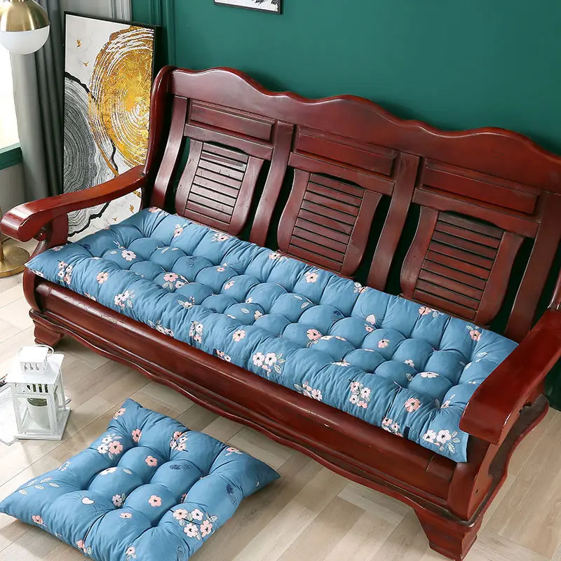 

Thick Bench Seat Cushion For Indoor Backrest Chair Seat Pad Sofa Decorative Cushions Tatami Long Bench Cushion Home Decor