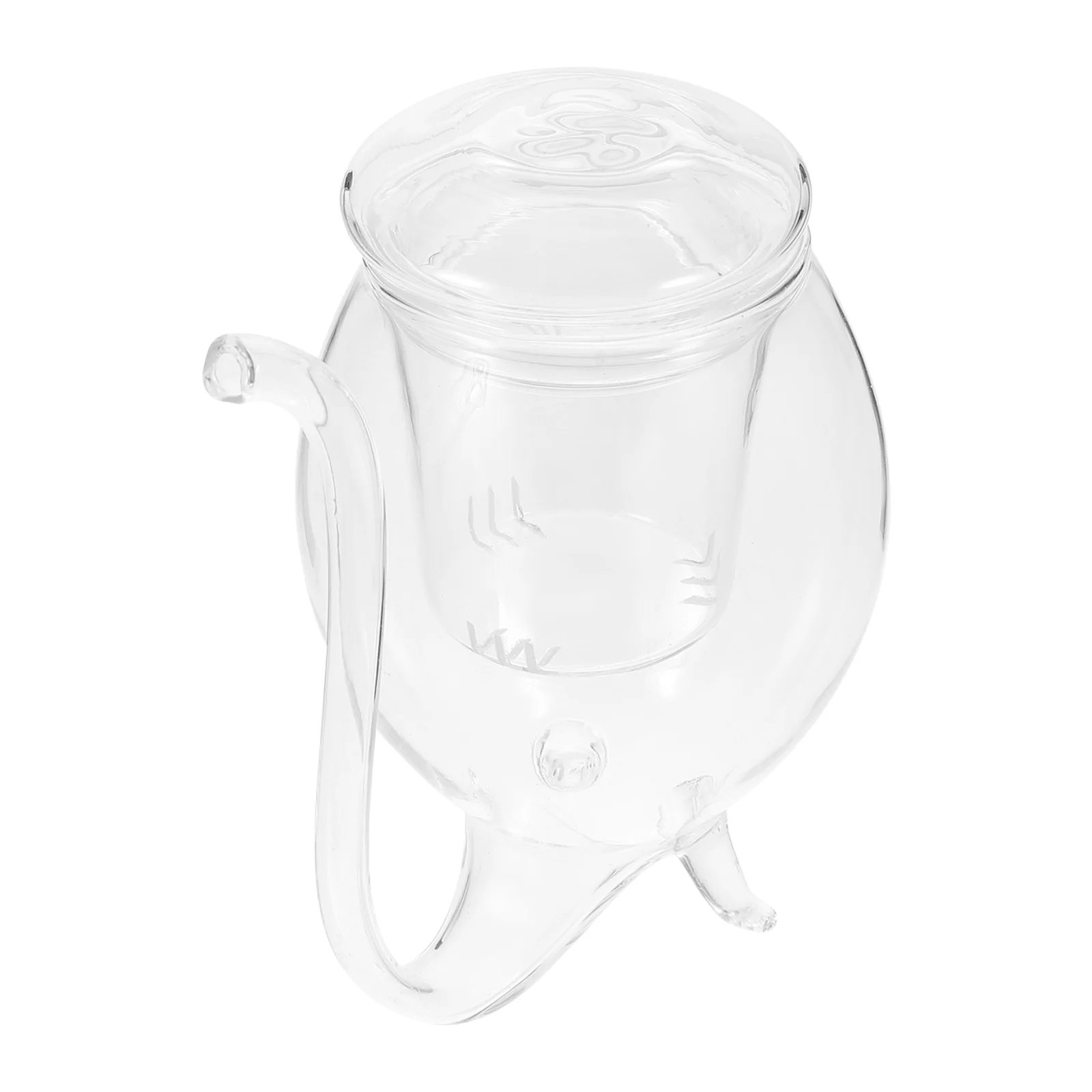 

1 Set Glass Glass Cocktail Glass Glass With Lid Straw Glass Glass With Filter for Party Friends Banquet