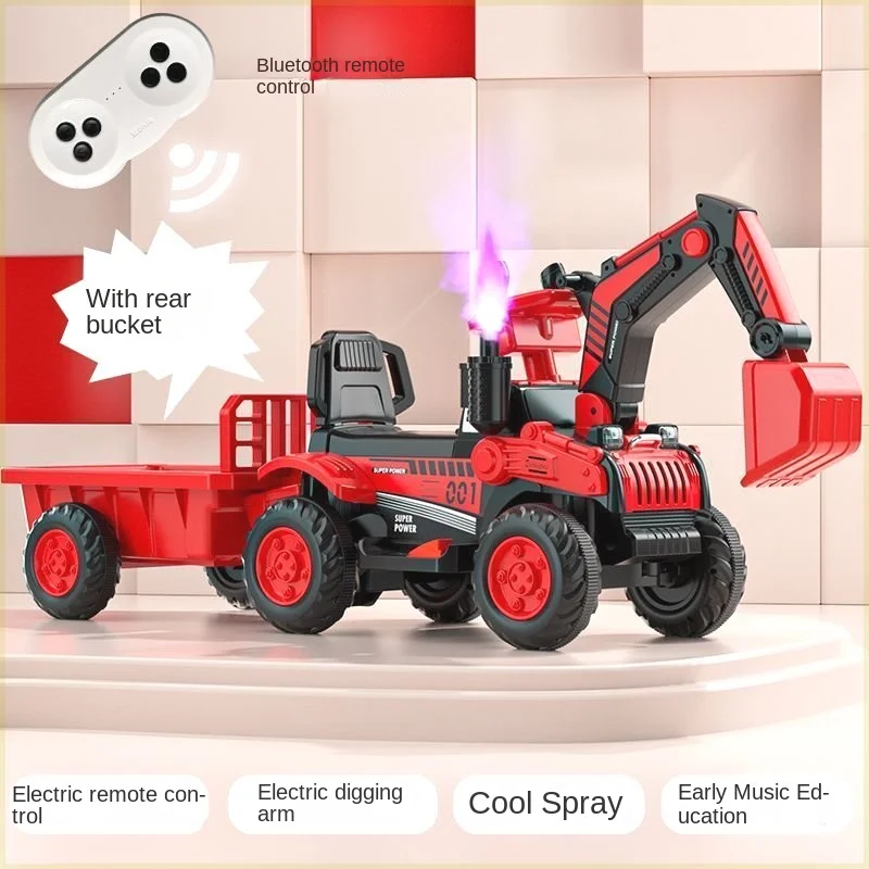 Электрический экскаватор игрушечный автомобиль может сидеть на человека