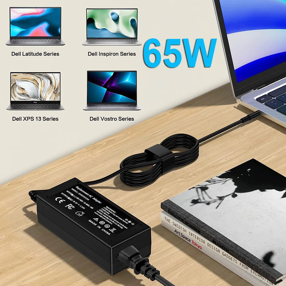 Зарядное устройство для ноутбука Dell Inspiron 19 5 в 7000 А 65 Вт