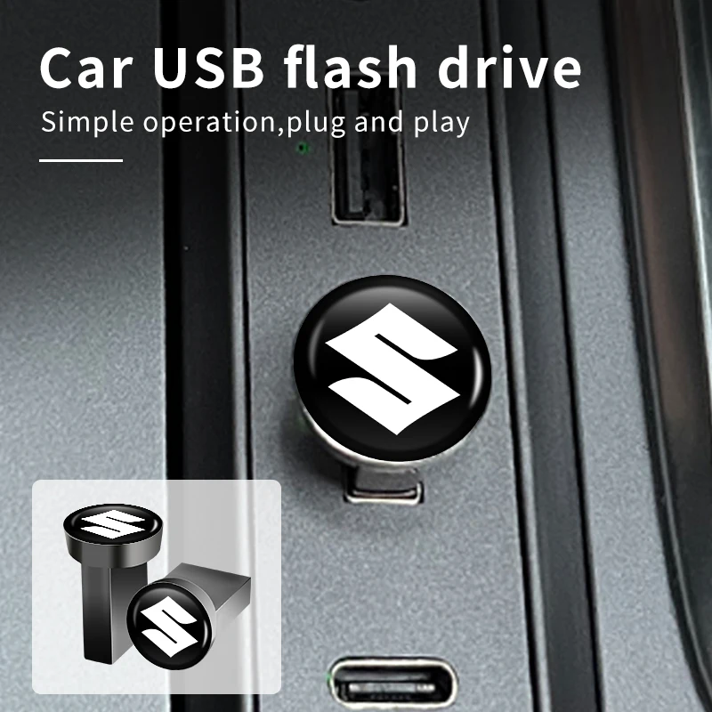 Автомобильный USB-накопитель с памятью для Suzuki Jimny Vitara Swift Grand Ignis DZire Alto Baleno Spacia Xbee