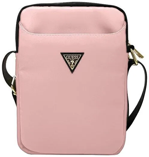 Сумка CG Mobile Guess Nylon Tablet bag with Triangle metal logo для планшетов 8&quot цвет Розовый| |
