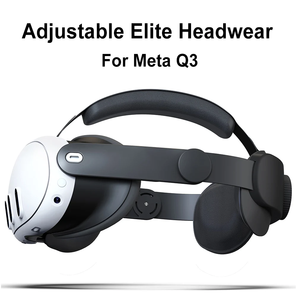 

Регулируемая головная повязка виртуальной реальности улучшает комфорт, сменный ремешок для головы виртуальной реальности, улучшенная поддержка, сниженное давление для мета-квеста 3