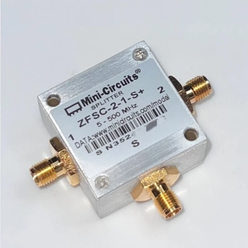 ZFSC-2-1-S+ Частота 5 МГц ~ 500 МГц Встраивание 0,6 дБ (art.: 3920d28fffe80) - 3920d28fffe80