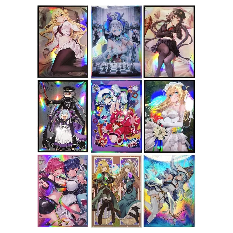 

50 шт./комплект, Обложка для карт Yu-Gi-Oh в стиле аниме