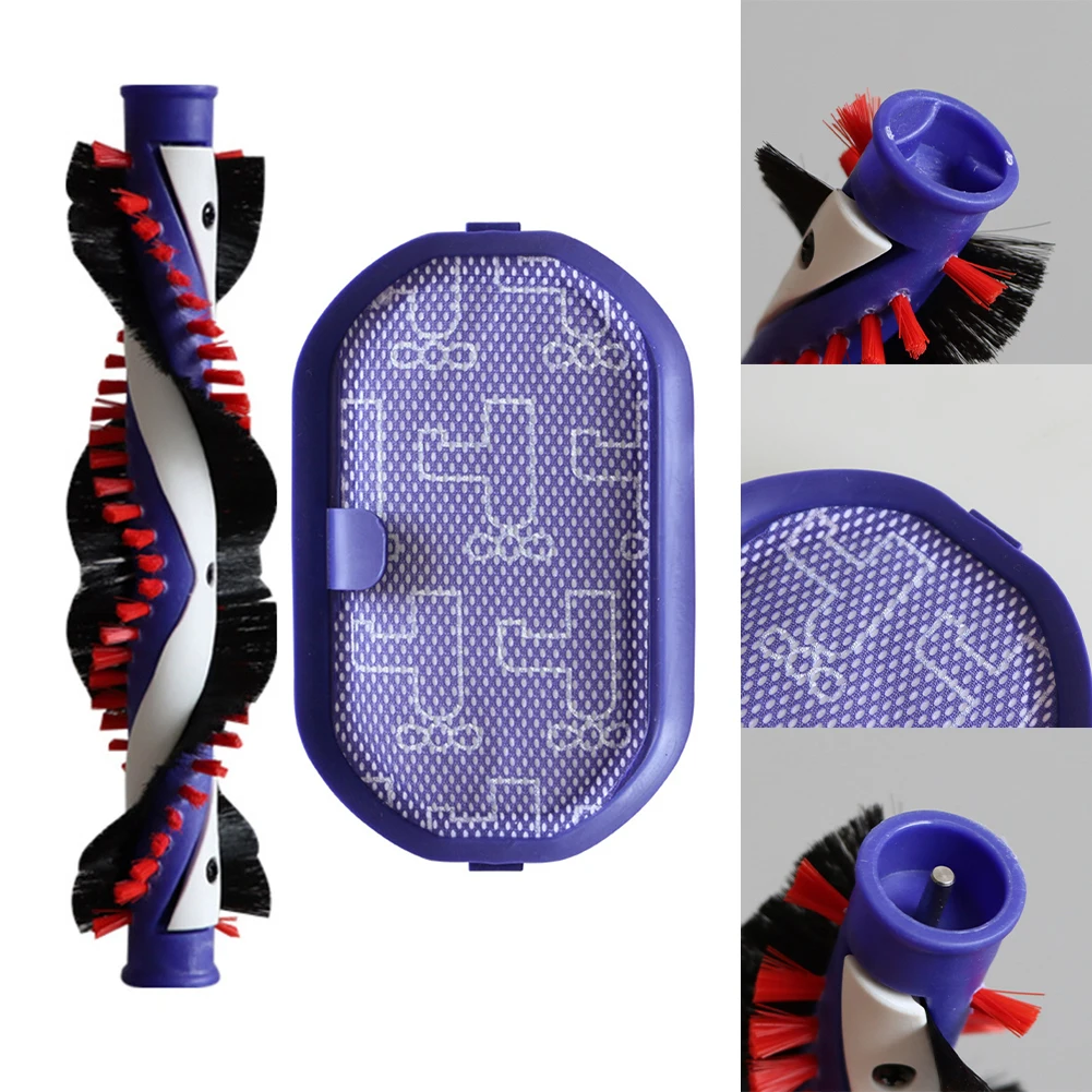 

1set Filter And Filter Roller Brush Brushbar Filter Kit Vacuum Cleaners Accessories For DYSON DC35 DC43 DC44 DC45