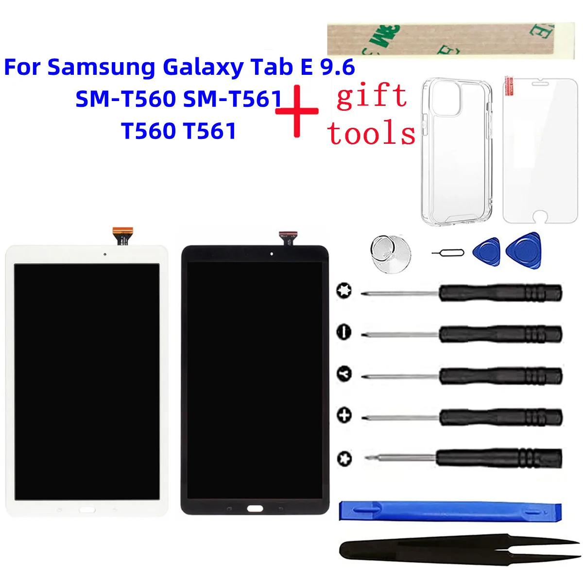 

Для Samsung Galaxy Tab E 9,6 SM-T560 T560 T561 сенсорный экран дигитайзер ЖК-дисплей в сборе Стекло 100% Протестировано