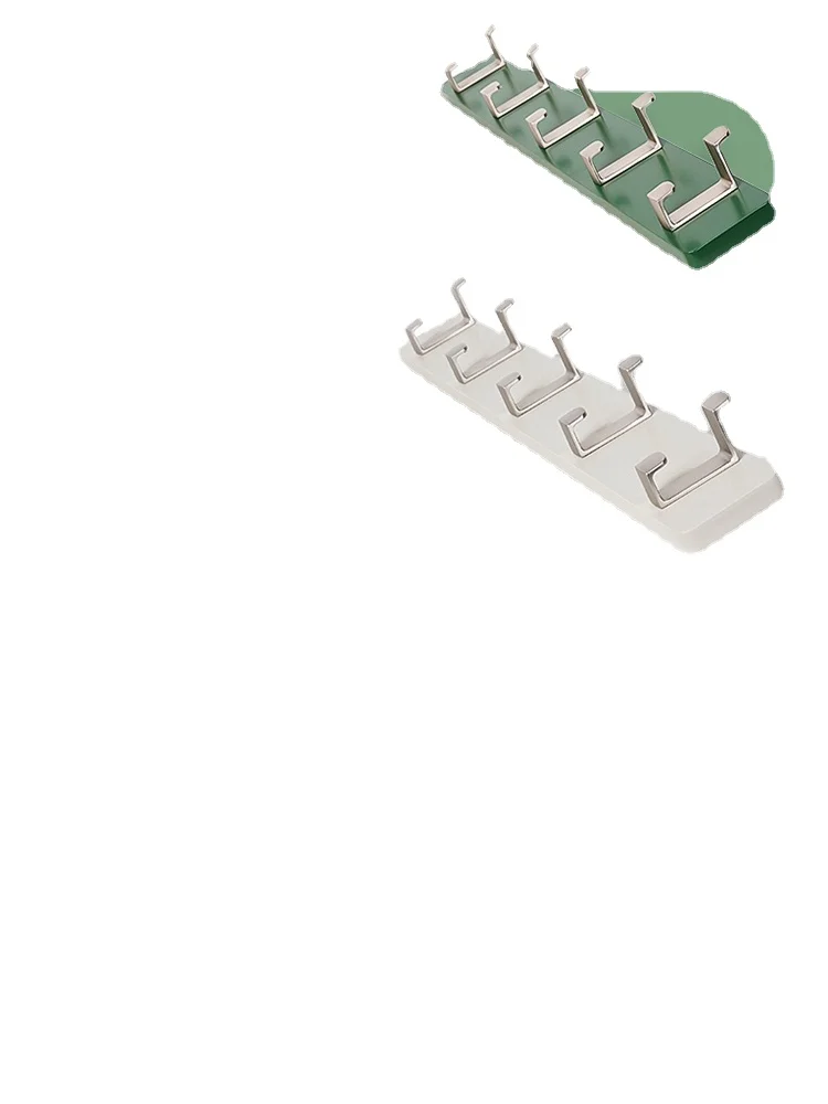 

ZL Wall-Mounted Perforated Bedroom Wall Hanger Household Cap Clothes Hook