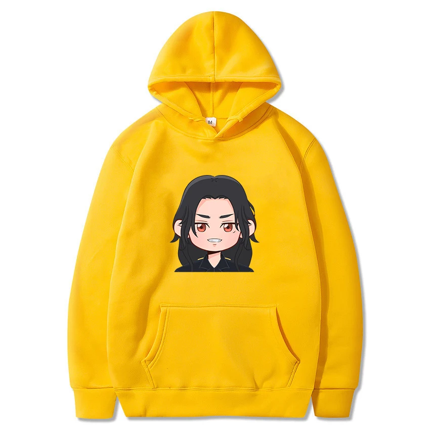 

Японские худи в стиле японской эпохи Токио, аниме Baji Keisuke Kawaii, хлопковые толстовки с принтом, женская модная Толстовка в уличном стиле