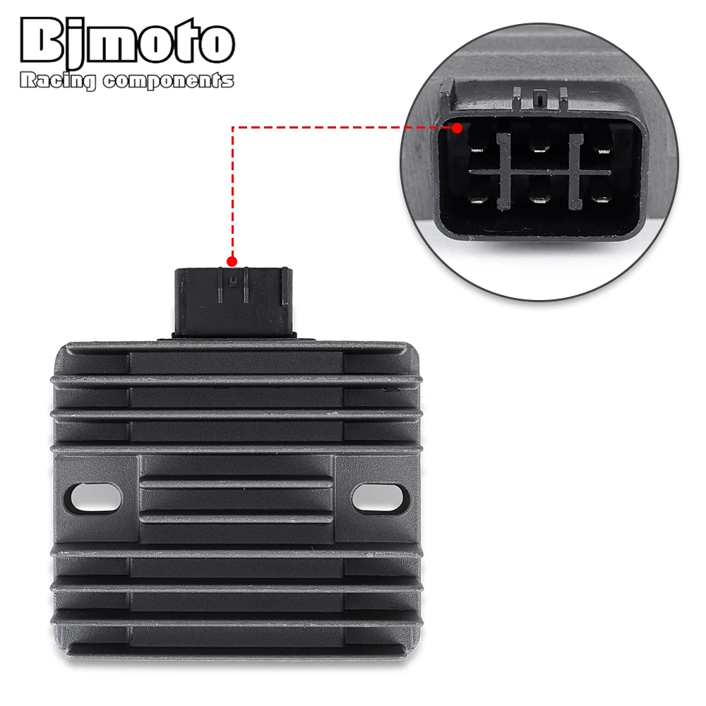 Выпрямитель регулятора напряжения мотоцикла BJMOTO YHC для Kawasaki ER6N Ninja650R Z750S Versys Z1000 ZX1000 Ninja ER650