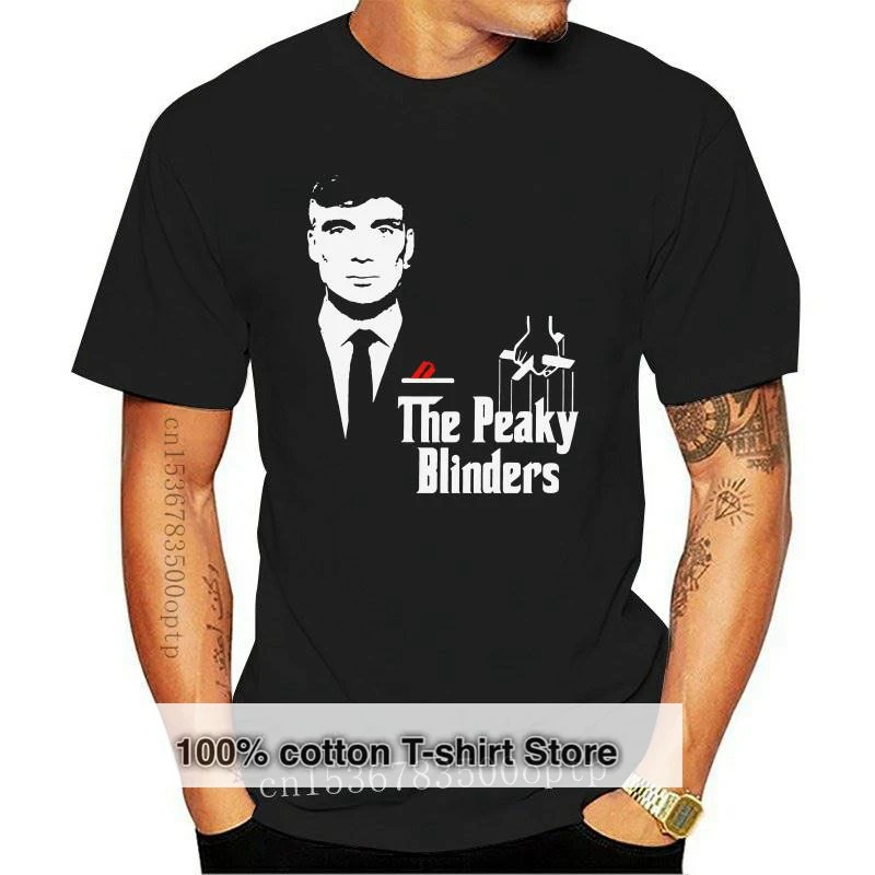 

New Peaky Blinder Mens Tshirt Cotton Top 2021 Summer Short Sleeve T shirt Fashion Tee High Quality Cotton Streetwear T-shirt Gif