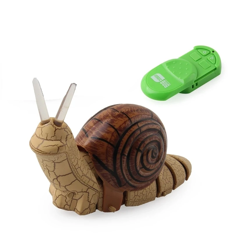 

Novelty Infrared Remote Control Snail Animal Model Prank Prop Intelligence Develop Educational Toys Funny Kids Gift