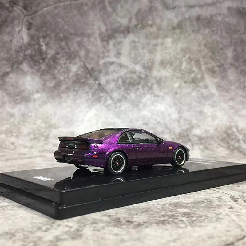 Модель автомобиля INNO 1:64 FAIRLADY Z (Z32) литье под давлением из сплава темно-фиолетовый
