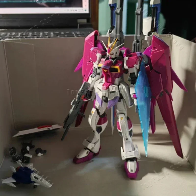 Фото Фигурка Bandai RG 1/144 Destiny Impulse Gundam, сборная модель мобильного костюма ZGMF-X56S/θ Gundam, игрушка-подарок для детей Aimee №5