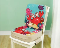 children kids increased booster seat cushion pad pillow baby dining high chair seat cushions adjustable removable baby safety