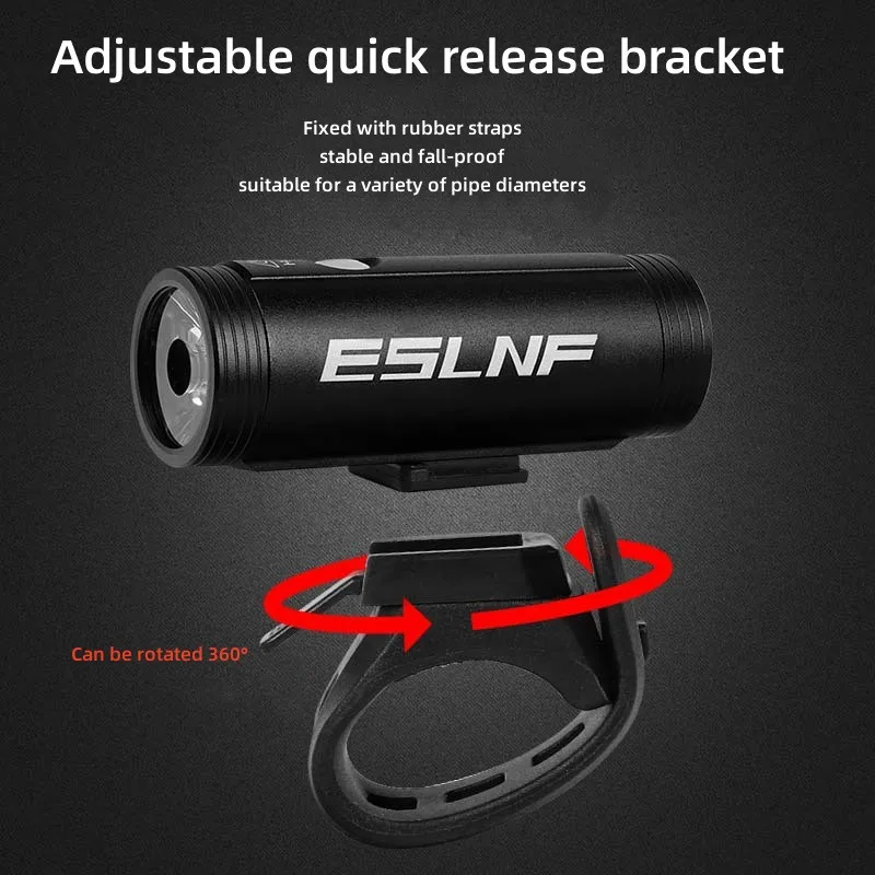 Фонарь велосипедный с зарядкой от USB 400 лм 800