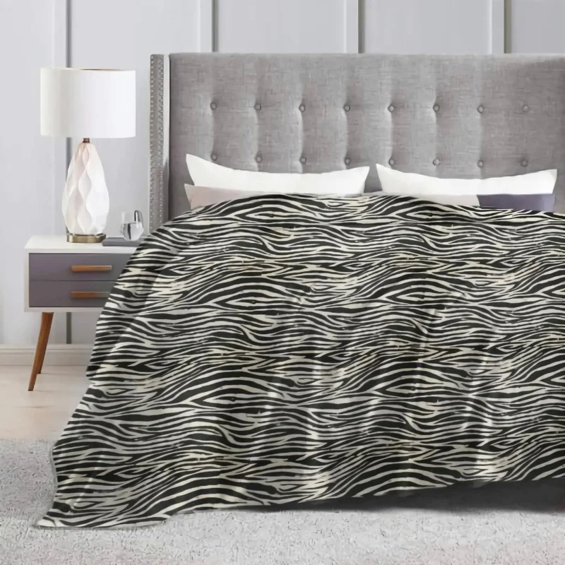 Винтажная текстура с принтом зебры черная полоса кожа Африканские животные