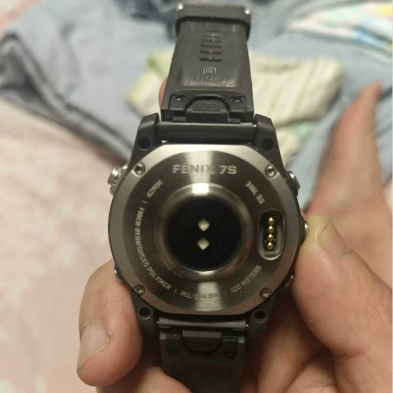 Смарт-часы Fenix 7S из титанового сплава GPS + ГЛОНАСС Galileo QZSS marathon 10 АТМ